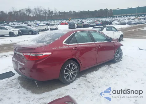 2016 Toyota Camry Xse z USA, uszkodzony, nr VIN 4T1BF1FK2GU613063